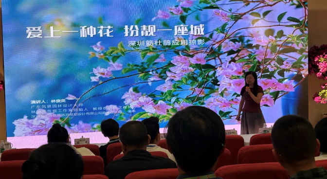 資訊 | 造源首席設(shè)計師林俊英應(yīng)邀2024深圳簕杜鵑市花文化與學(xué)術(shù)交流會活動并作學(xué)術(shù)報告(圖4)